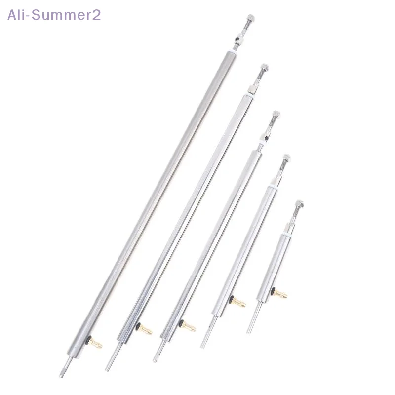 {Summer2} Boat Racing Essential - Stainless Steel Tube with Grease Nozzle, L10/15/20/25/30cm for RC Electric Racing Boats