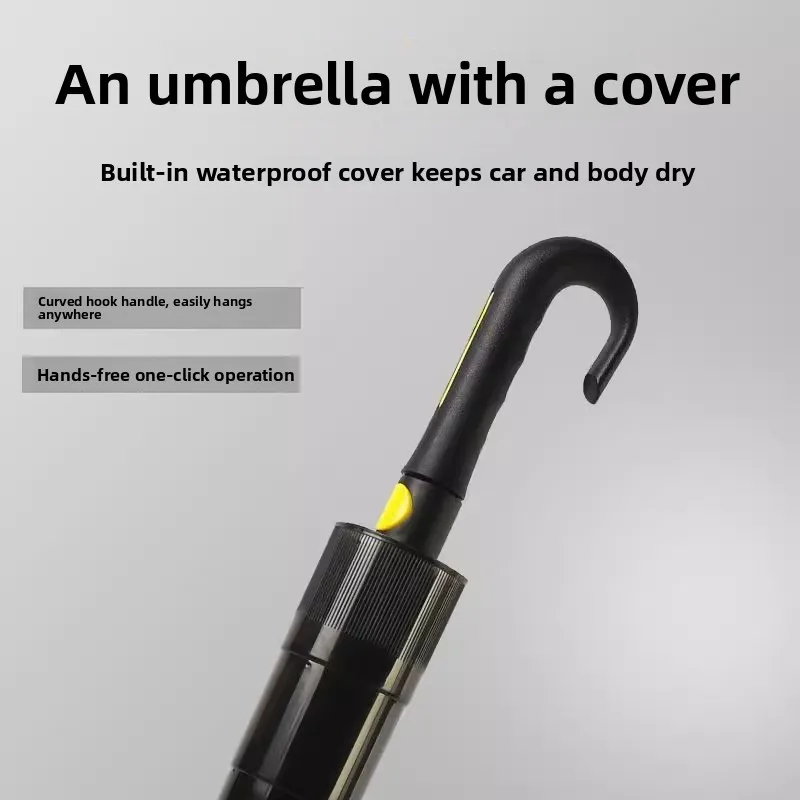 Strengthened Large Umbrella Windproof Long Handle Waterproof Storage Car Carrng Rainy Day ential Thiened Heavy Du