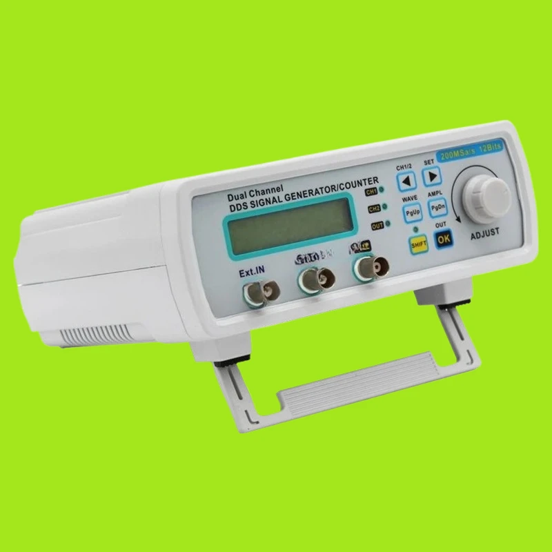 

New MHS5200A 12MHZ Dual Channel Digital Control Signal Source Generator DDS Function Frequency Counter Arbitrary Waveform Pulse