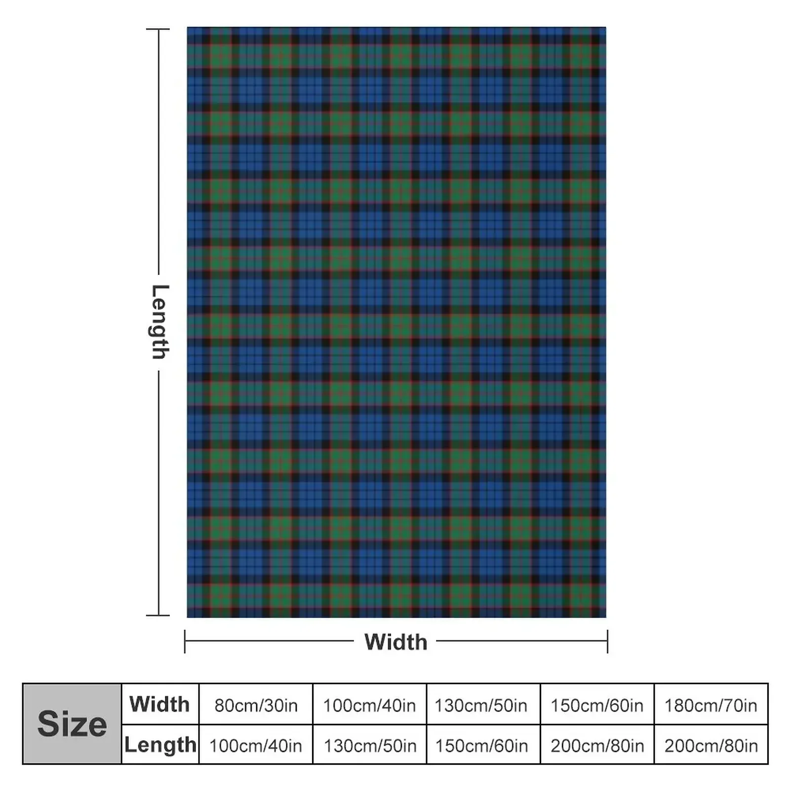 Clan Fletcher Tartan Throw Blanket Blankets Sofas Of Decoration Cute Plaid christmas gifts Blankets