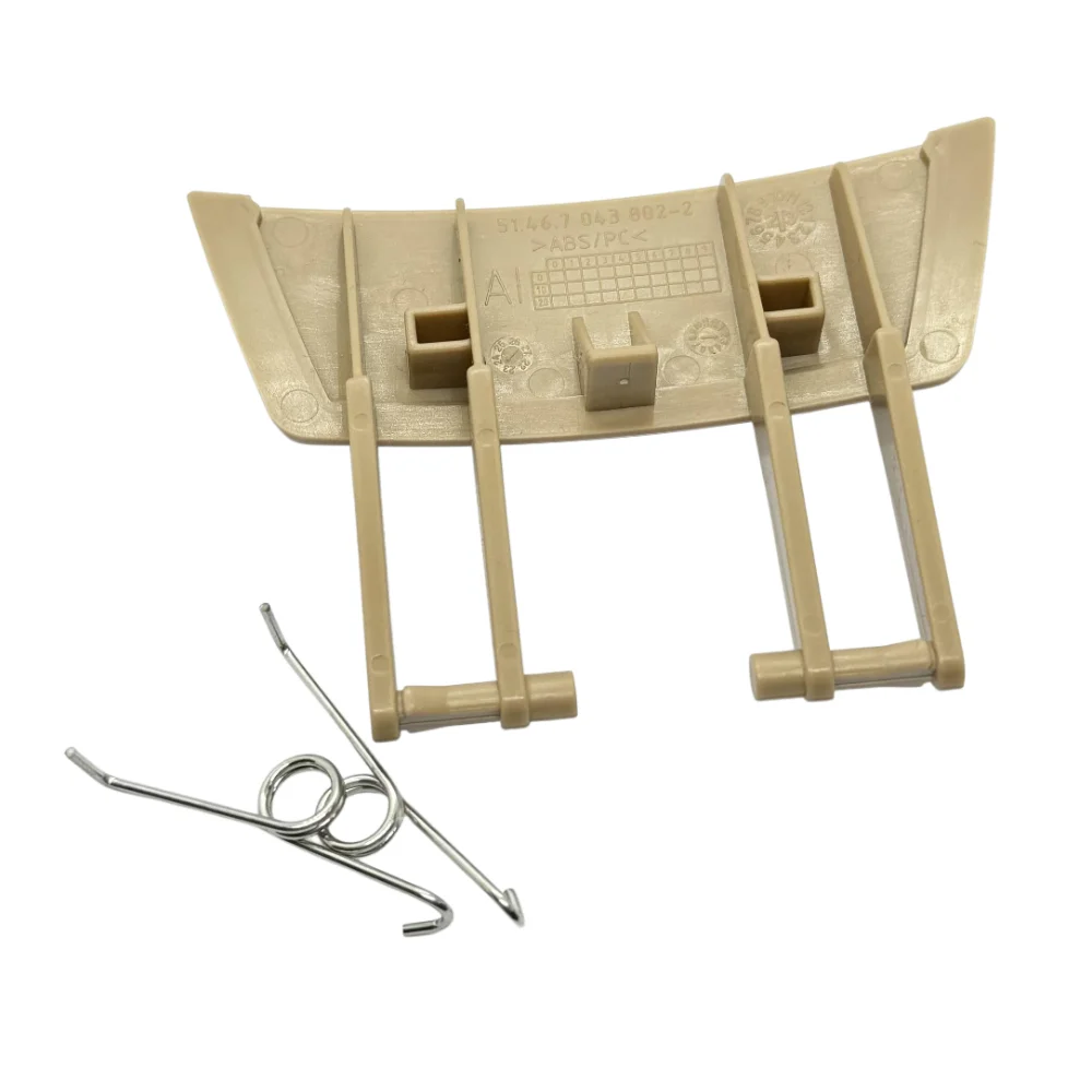 يصلح لسيارات BMW Z4 E85 2003-2008 51466978107 51467043802   صندوق تخزين صينية وحدة التحكم المركزية الخلفية، مقبض تبديل وحدة التحكم