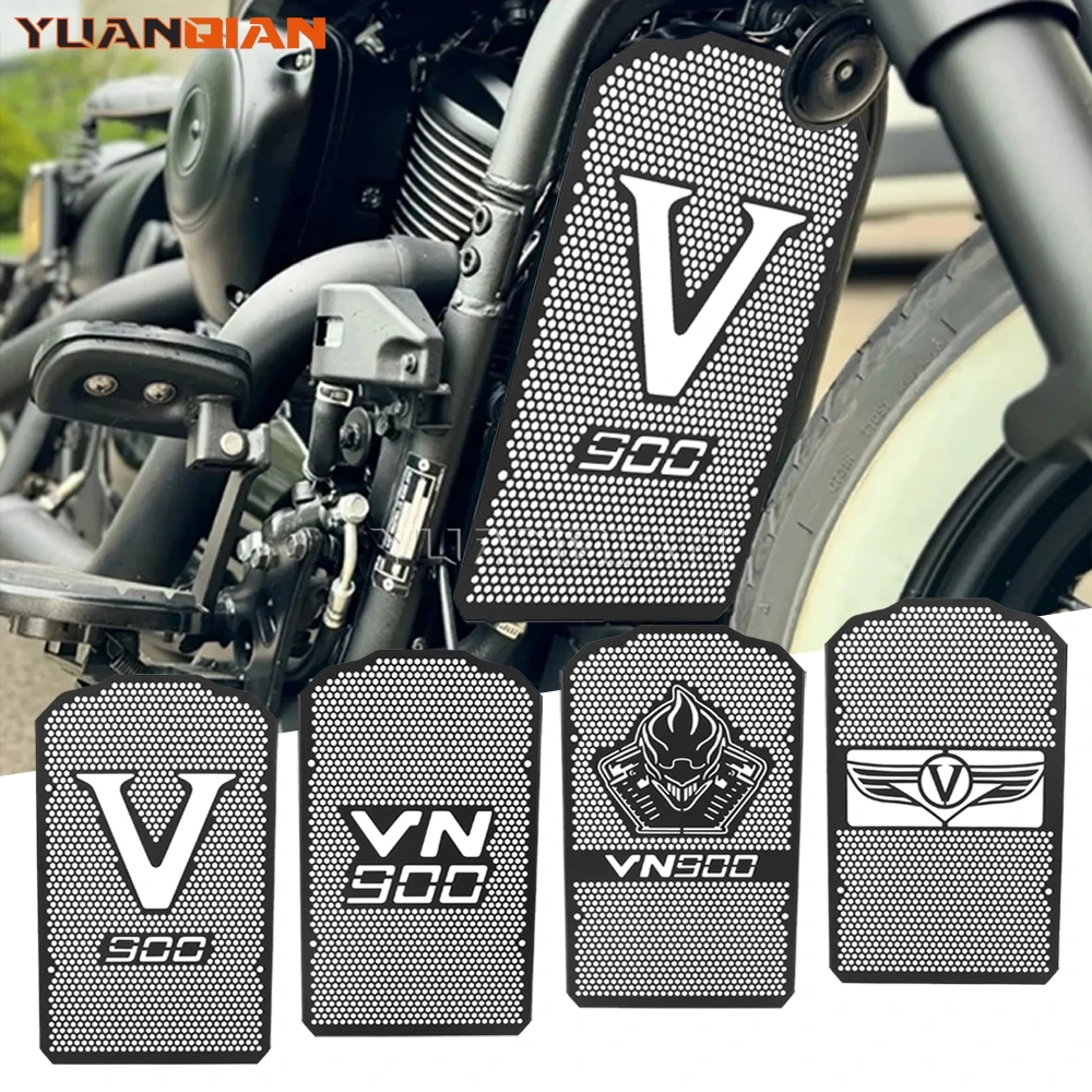 

FOR KAWASAKI Vulcan 900 Custom VN900 VN 900 CLASSIC/LT 2006-2025 Motorcycle Accessories Radiator Grille Guard Protection Cover