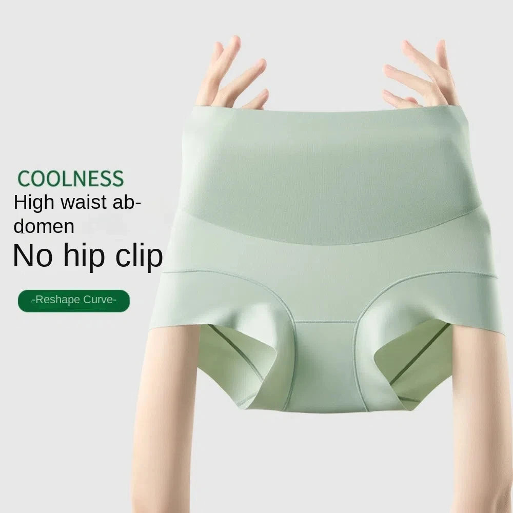 

High Waist Postpartum Body Shaper Cotton Crotch Shapewear Seamless Underpants Belly Contracting Waist Trainer Butt Lifter Briefs