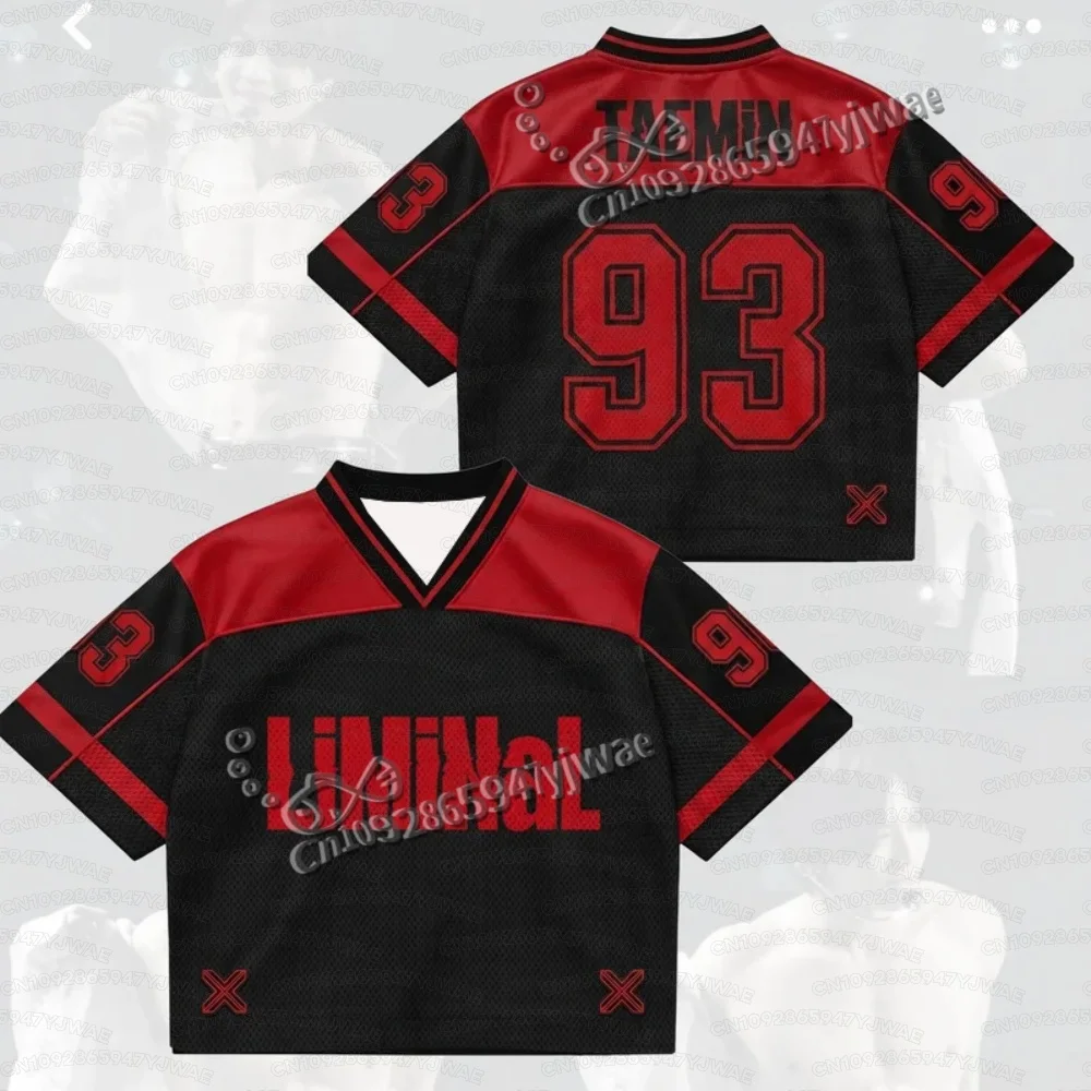 Summer Women's Men's Liminal Taemin World Tour Jersey Special Edition Casual Kpop Fans Gift Short Sleeve T-shirt Tops