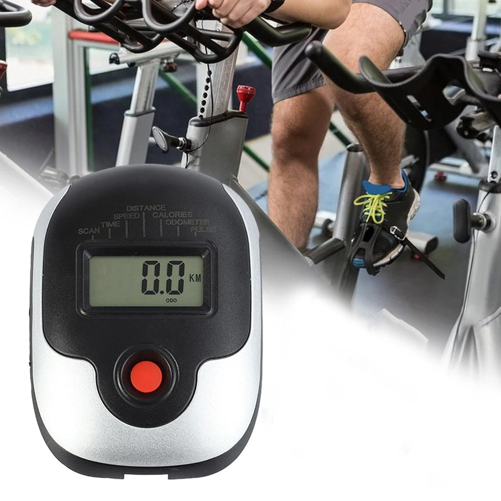 LED Digital Display Exercise Bike Display Home Gym Equipment Real-time Tracking User-friendly Interface Workout Metrics Display