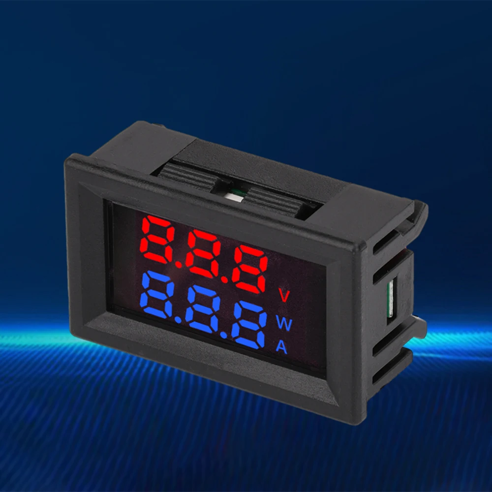 AC 90~380V Digital LCD Voltmeter Ammeter 10A 30A 220V Voltage Current Meter Tester Detector Current Transformer