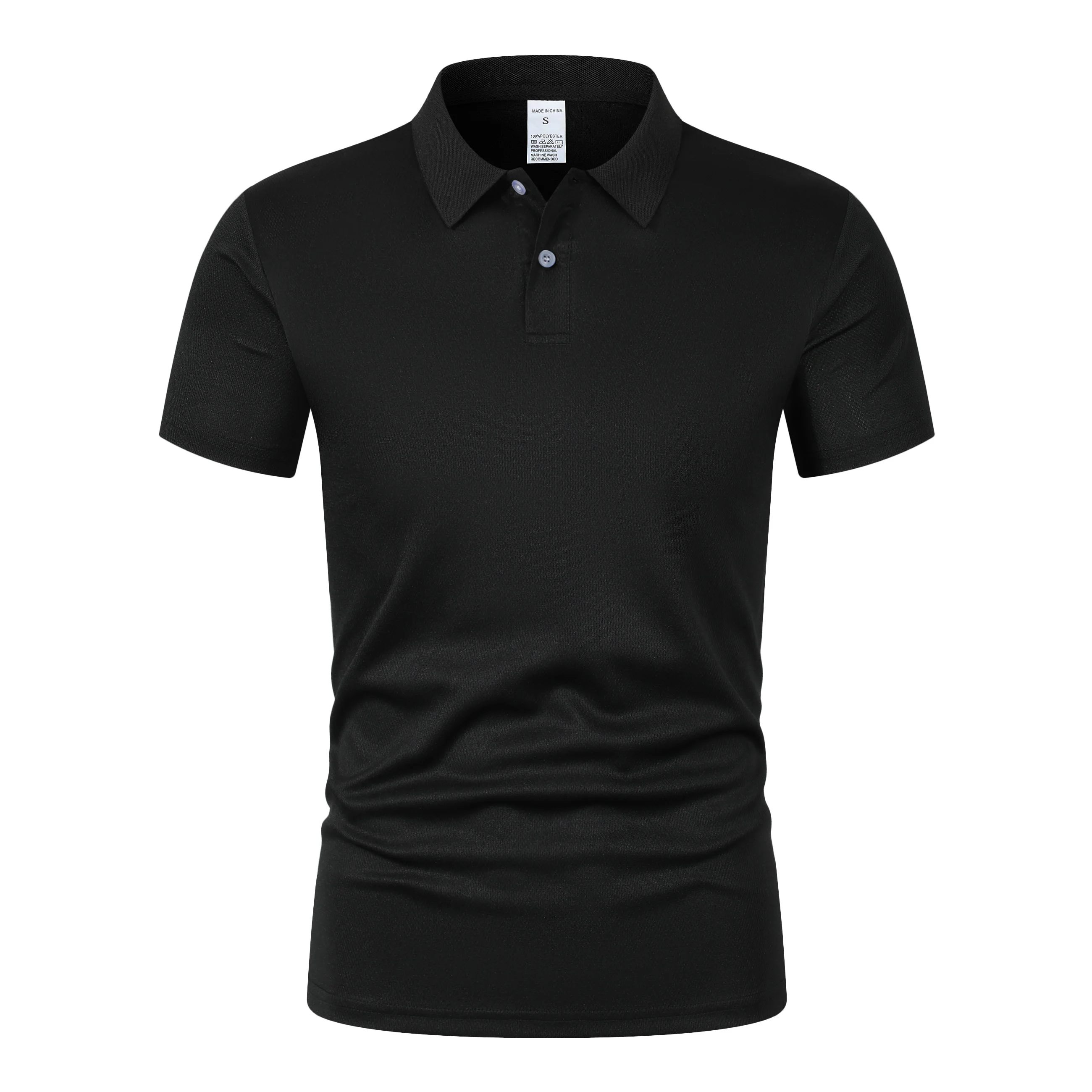 الصيف الرجال قميص بولو بأكمام قصيرة طوق الموضة قصيرة الأكمام تي شيرت الرياضة عادية تي شيرت أعلى الأسهم عبر الحدود #4