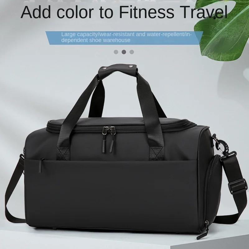 

Дорожная сумка большой емкости, разделительная сумка через плечо для сухого и влажного спорта, сумка для плавания и фитнеса на открытом воздухе