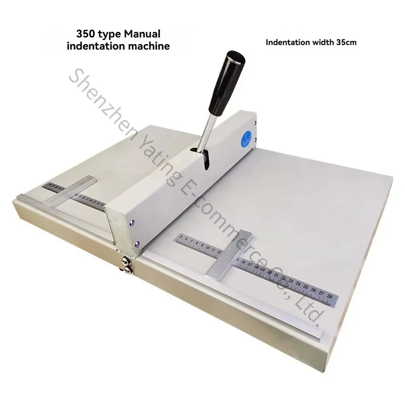 Manual Indentation Machine Indentation Machine Photo Book Album Greeting Card Cover Folding Machine
