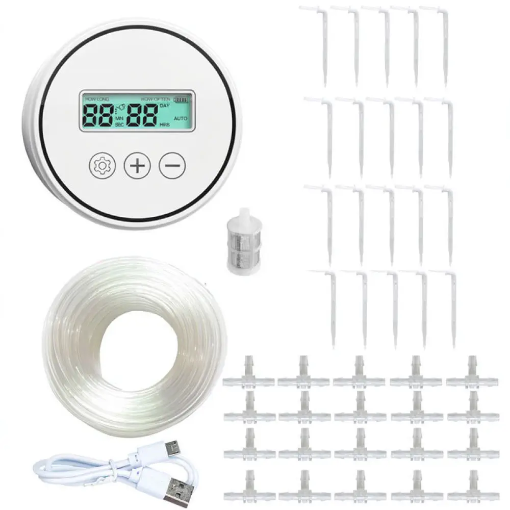 Automatic Drip Irrigation Tool Smart Timer Indoor Plants Watering System Garden Balcony Potted Flower Irrigator