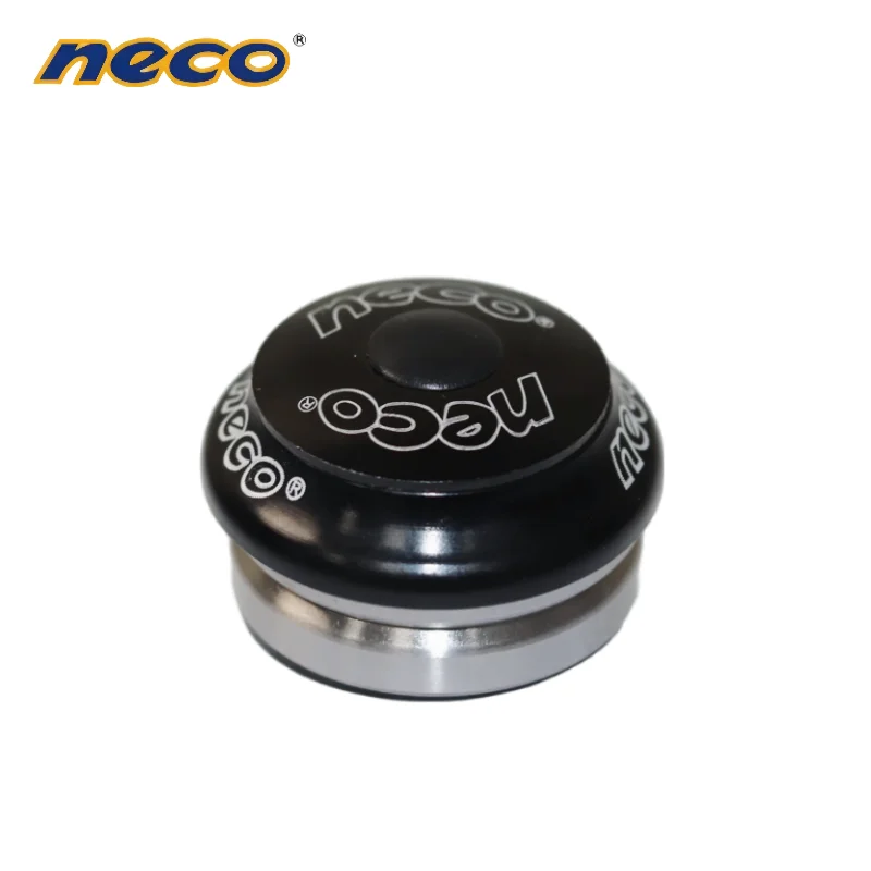 AliExpress Neco H02 bicycle headset Neco Headsets Threadless 28MM 38MM 10.5 Height External Bearing Steel Headsett