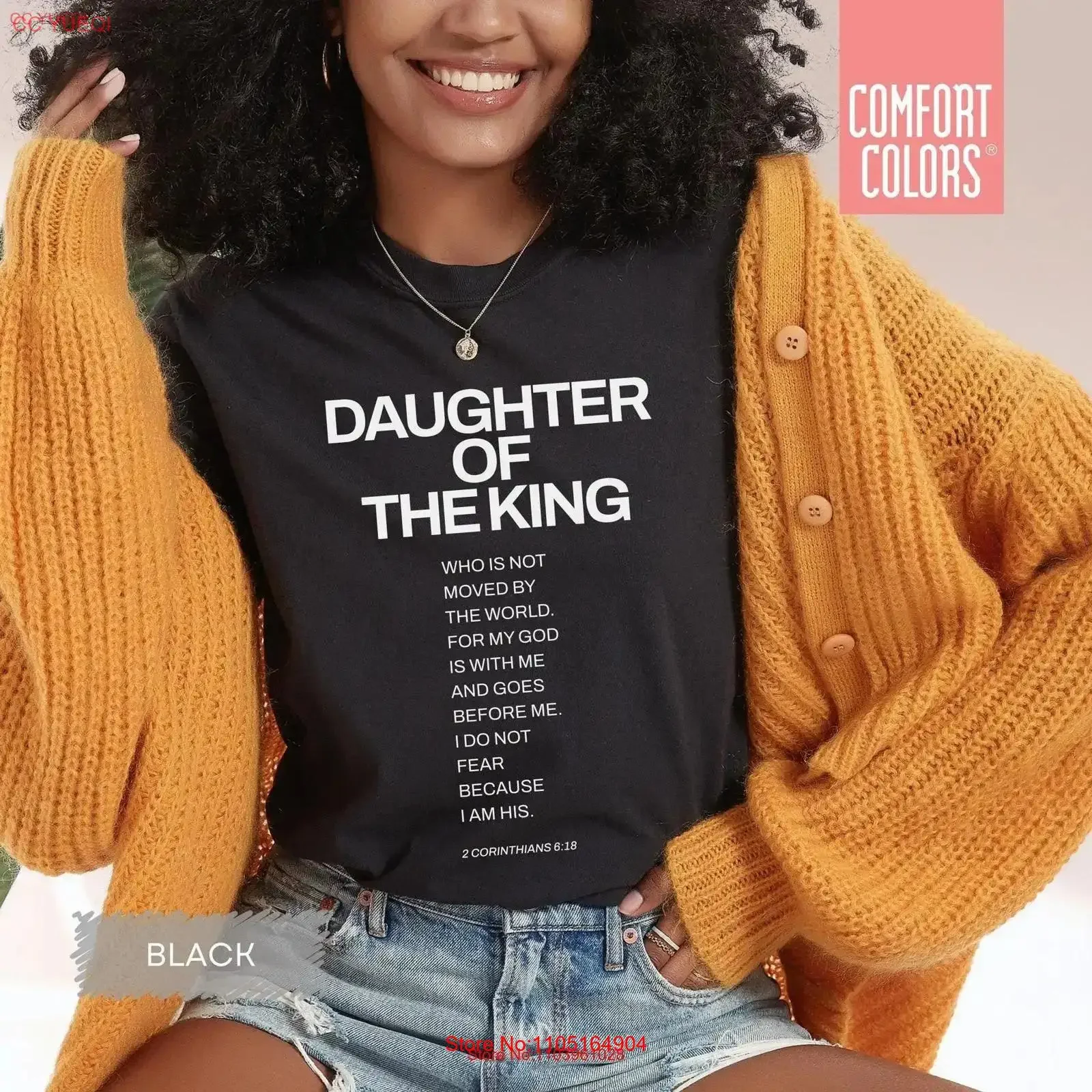 Camisa filha do rei criança deus 2 corinthianos 6 18 t amor como jesus fe cristã vintage moda lavada