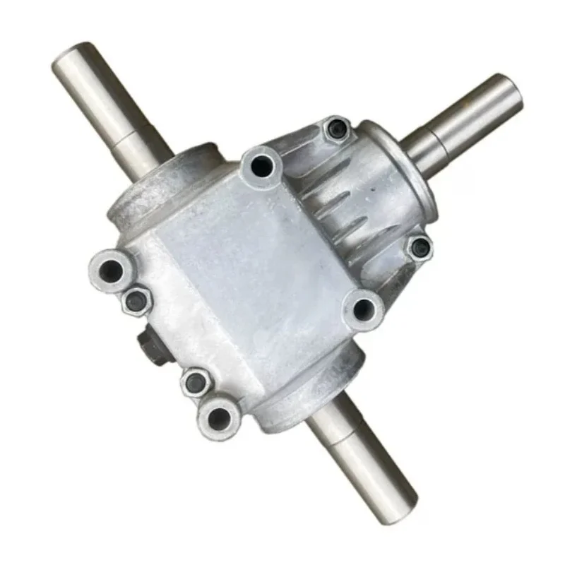 T-type Right Angle Steering Gearbox, 1:1 Speed Ratio 90 Degree Commutator for Mechanical Power Transfer