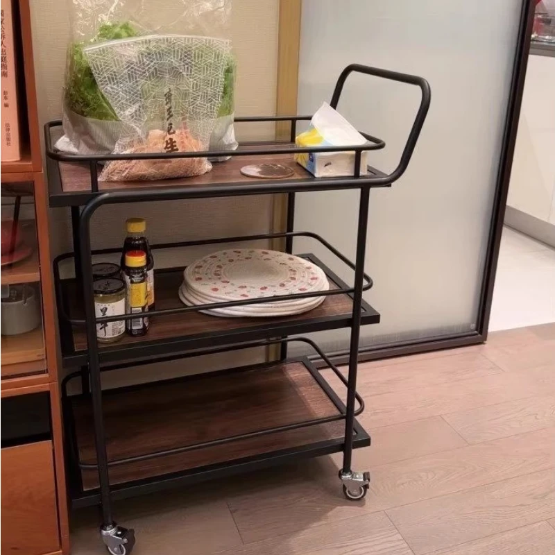 فندق فاخر عربة اليد النبيذ البيرة المهنية سوبر ماركت بالتفصيل فندق جيد عربة اليد دورة Reinigungs Wagen أثاث الفندق #5