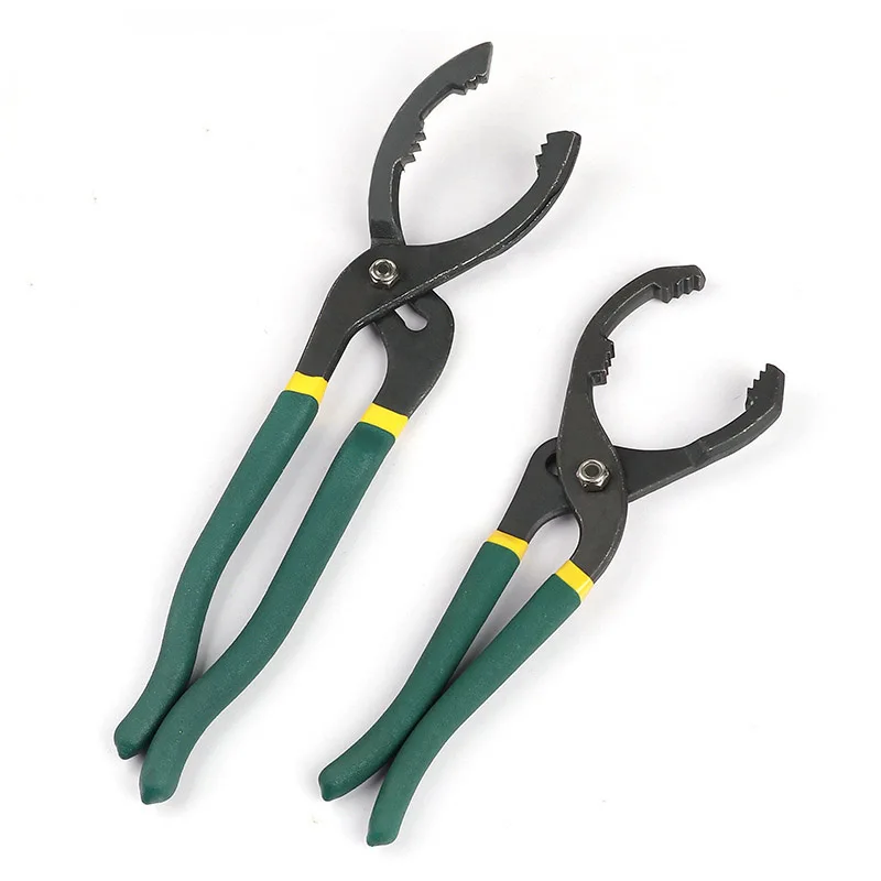 Pliers Oil Filter Wrench Car Removal 10 12 inch Non Slip Grip Adjustable Repair Home Universal Hand Tools Oil Filter Pliers