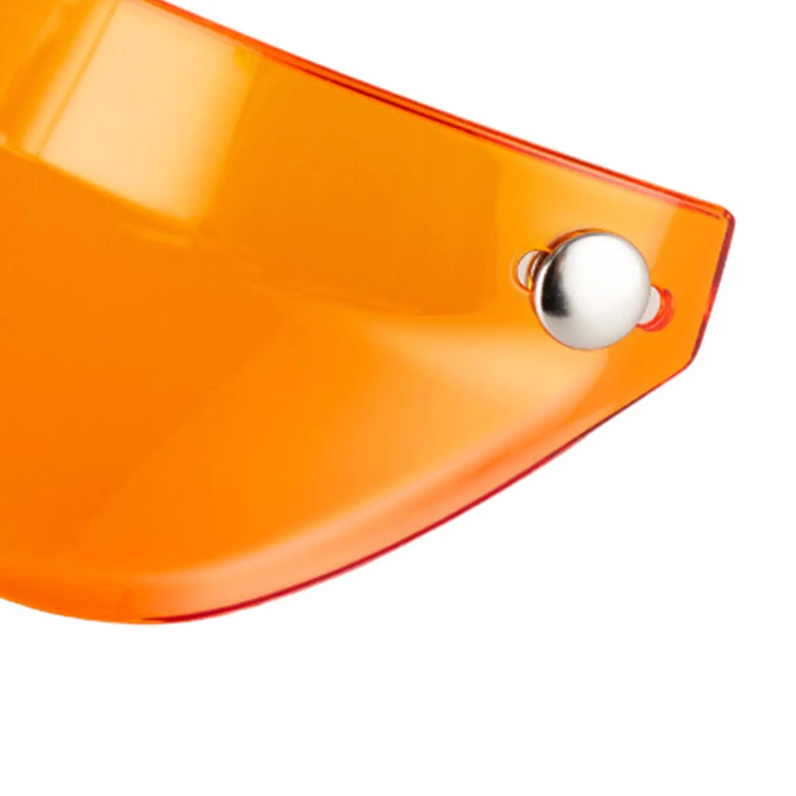 Motorcycle Helmet Visor Peak Shield 3 Snap for Retro Helmets - Image 5