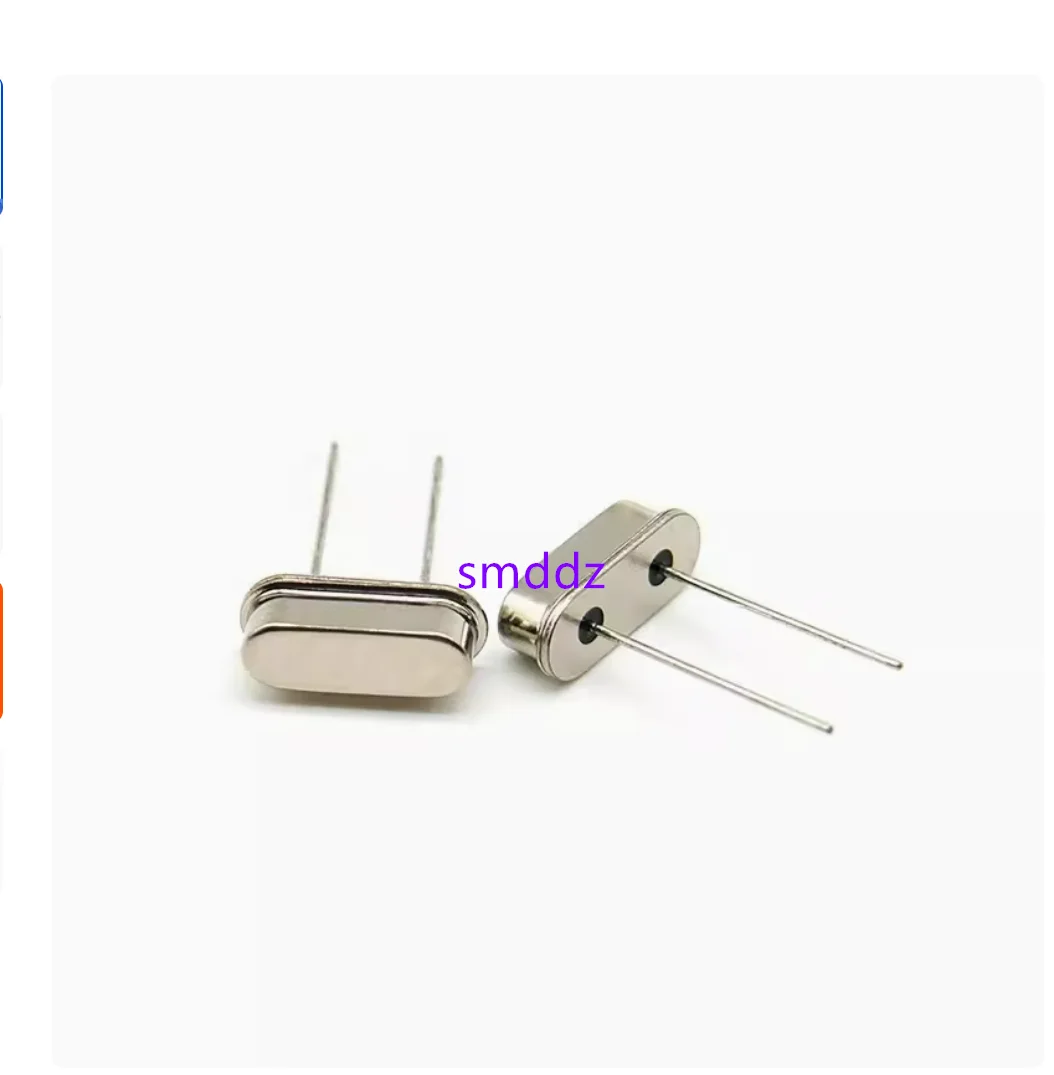 100pcs / Direct insertion crystal oscillator 49S :  29.4912MHZ  8.4672MHZ  6.144MHZ  20.480MHZ  12.000MHz  40.680MHZ  13.56MHZ