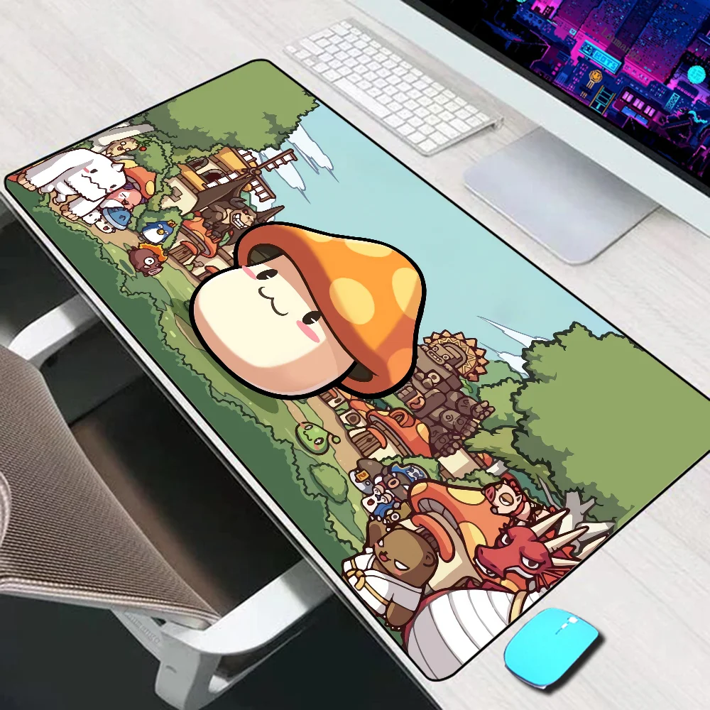 Maplestory Large Mouse Pad Gaming Accessories Mouse Mat Keyboard Mat PC Gamer Desk Pad XXL Computer Mousepad Laptop Mausepad