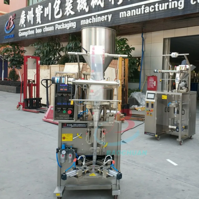 Máquina de embalagem de saco triangular, máquina de embalagem de amendoim