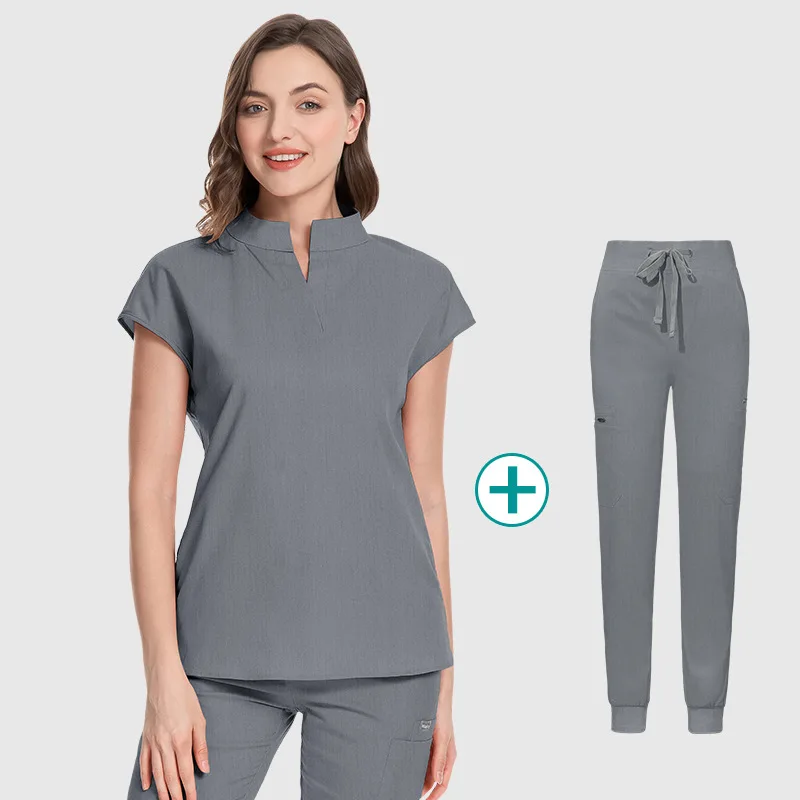 Uniforme medica set di scrub per donna top Pant camici chirurgici accessori per infermieri negozio di animali Doctor Beauty Spa Salon Wokrwear Clothes