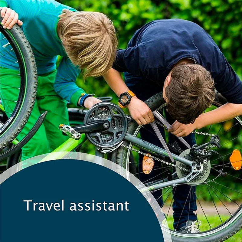 AT77 Tire Spoons Changing Tire Lever Bar Set Tire Repair Tool Kit Rim Lifter Tire Changer for Motorcycle Bike Scooter Bicycle