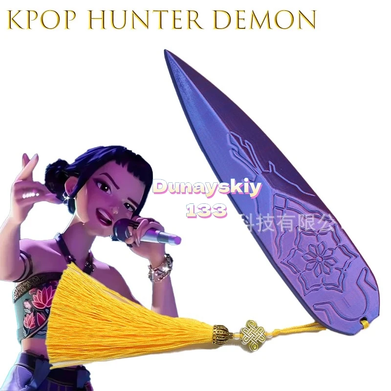 KPop Demon Hunter Zoey Lights Dart Weapons Costume Props Ideal For Girls' Halloween Carnival & Party Supplies