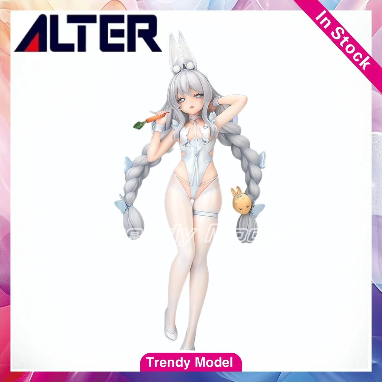 

В наличии: Фигурка Alter Azur Blue Route MNF Le Malin Lazy White Rabbit 1/6, модель, игрушка, подарок, коллекционный предмет, украшение.