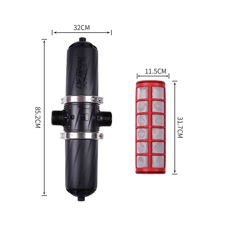 3 Inch Agriculture Pipes Irrigation Automatic Self Cleaning Water Drip Irrigation Disc Filter