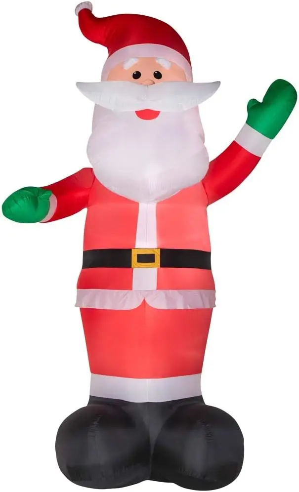 Papá Noel colossal inflable soplado por aire de 20'