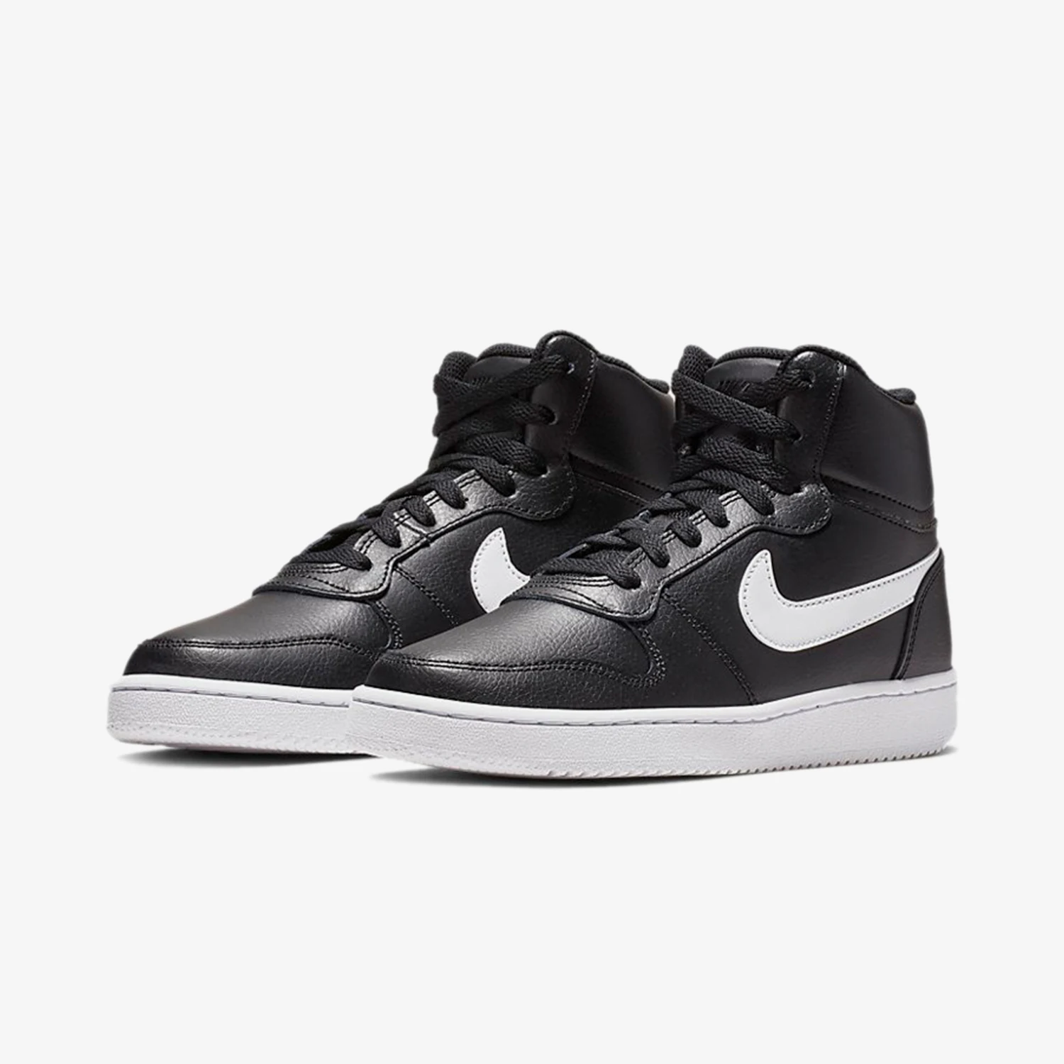 Nike Authentic Ebernon Men's Women's Lightweight Comfortable Sneakers High-Top Casual Sneakers AQ1778-001