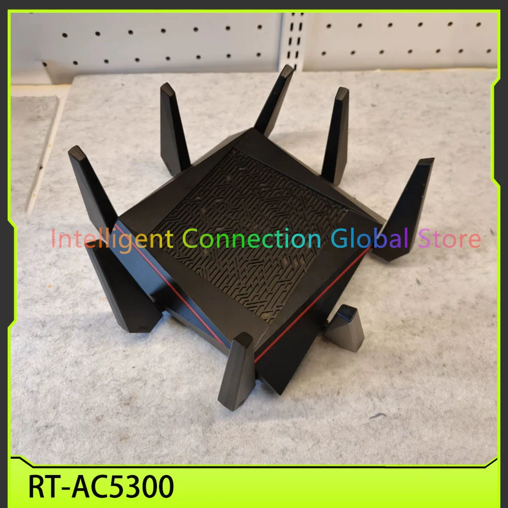 

Tri band Gigabit Router Supports 2.4G/5G/5G Tri band 4 Gigabit Ethernet Ports USB3.0 Interface RT-AC5300