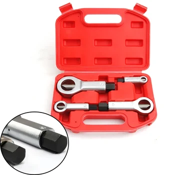 4pcs 9-27mm Rusty Nut Splitter Damaged Bolt Nut Separator Extractor Remover Cutting Tools Screw Cutter Set