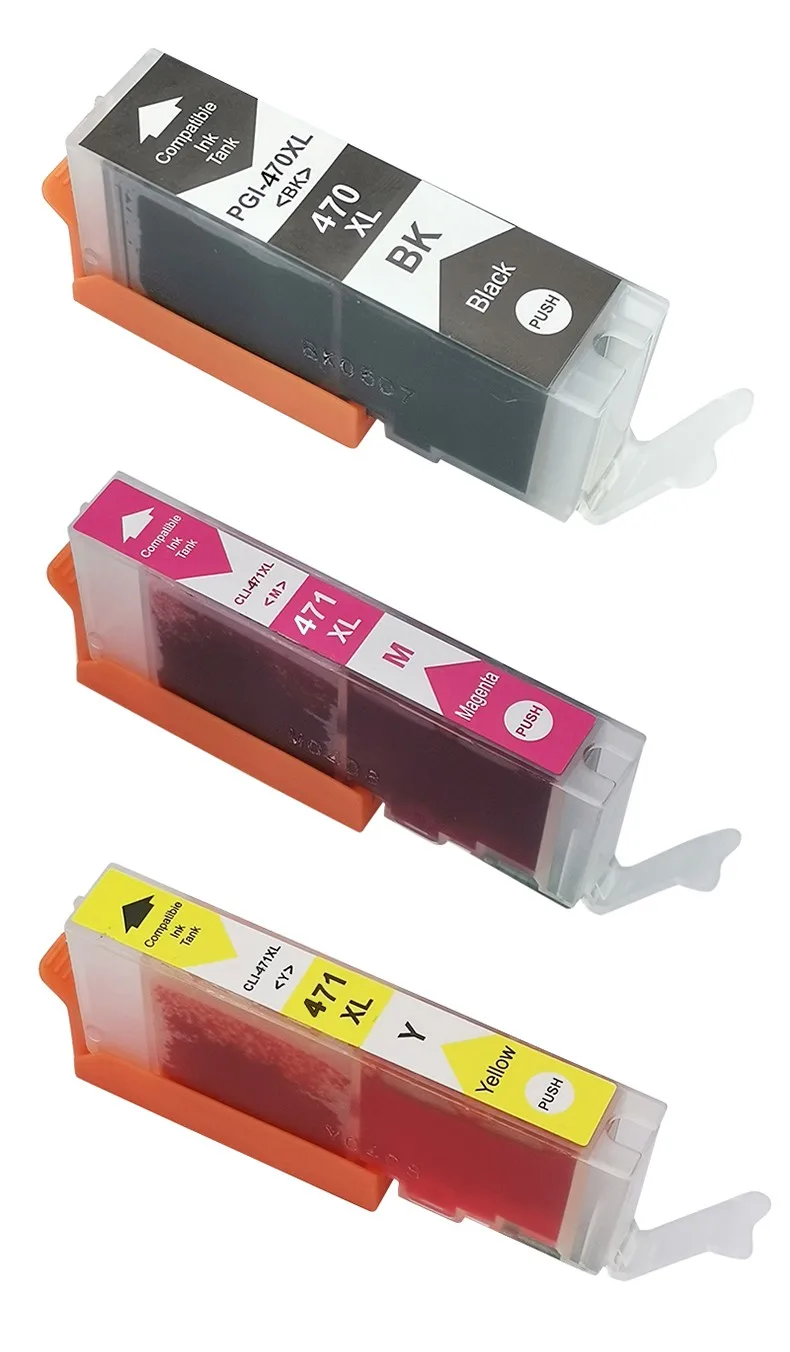 For Canon 470 471 PGI470 CLI471 PGI-470 ink Cartridge Compatible  for MG5740 MG6840 MG7740 TS5040 TS6040 TS8040 TS9040 Printer