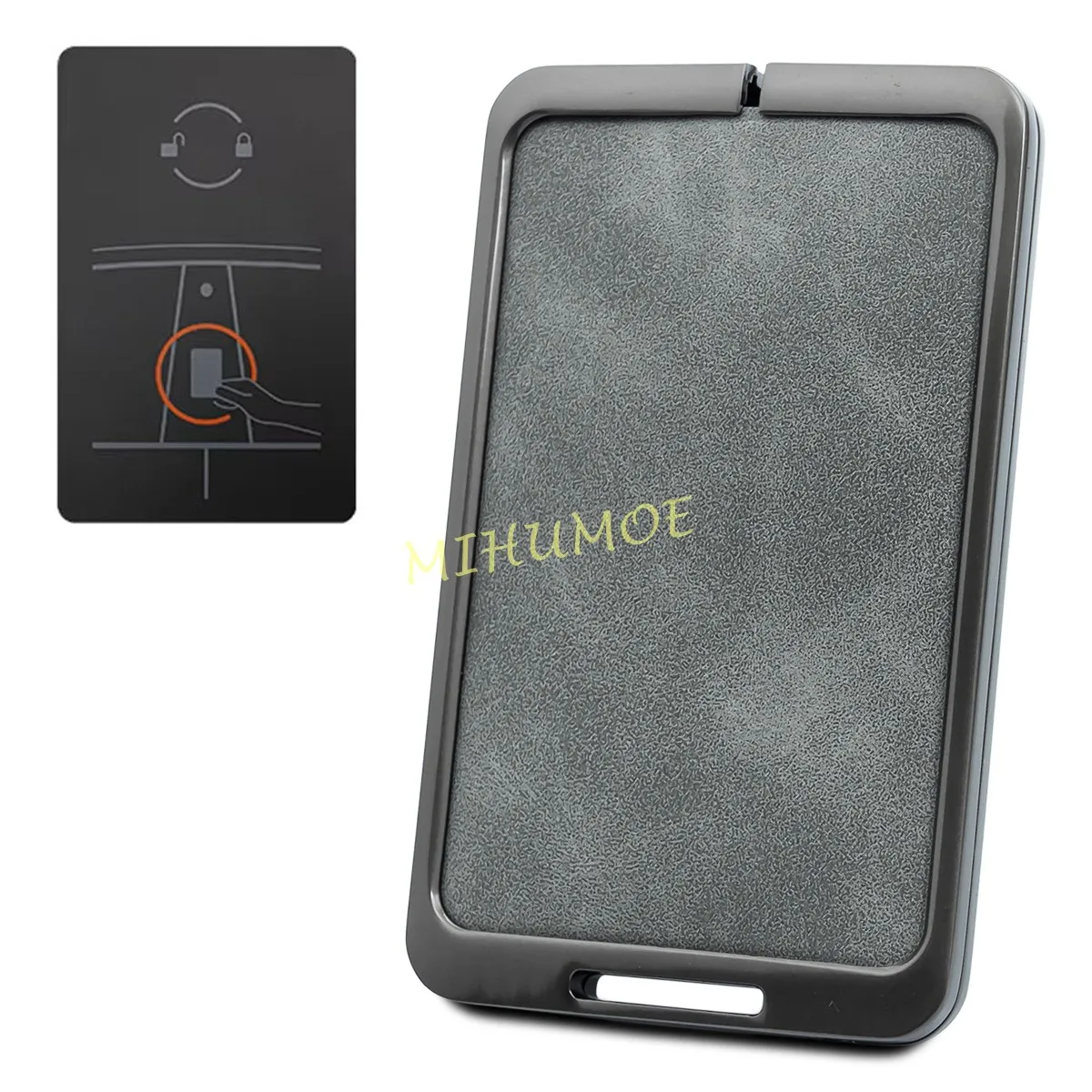 Metal Leather For Tesla Model 3 Y Car Card Key Holder Protector Case Cover 2020 2021 2022 2023 2024 2025 Accessories