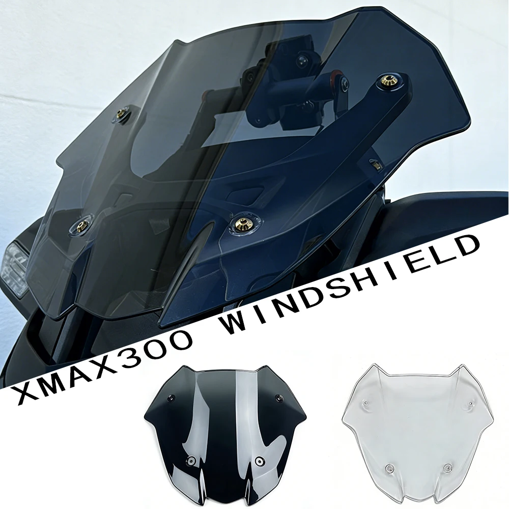 

Wind Shield Deflector For X-MAX 300 XMAX 300 XMAX 300 Tech MAX 2025 Motorcycle Windshield Windscreen