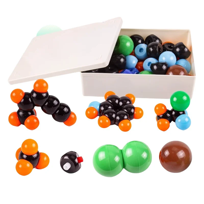 

3113 Scale model Molecular structure model Spheres methane ethane ethylene acetylene