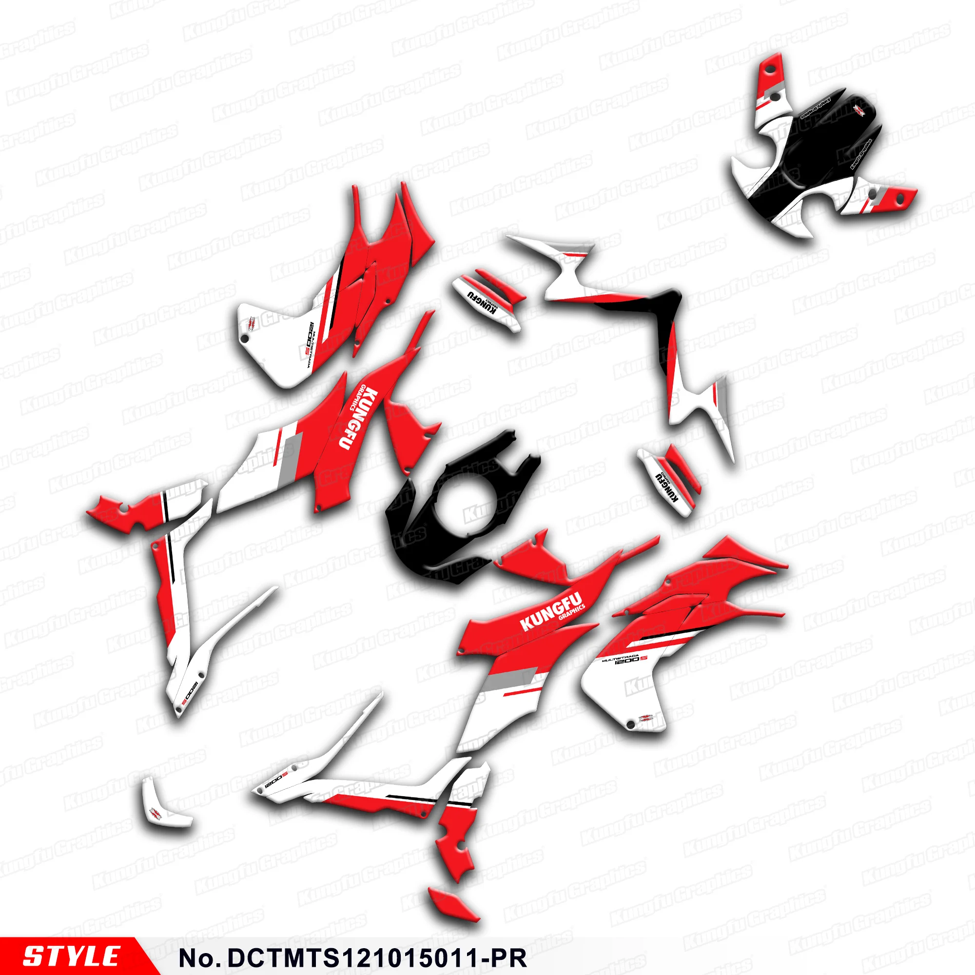 

Графическая наклейка JY RACING Racing в сборе для Ducati Multistrada 1200 2010 2011 2012 2013 2014, ремонт, DCTMTS121015011-PR