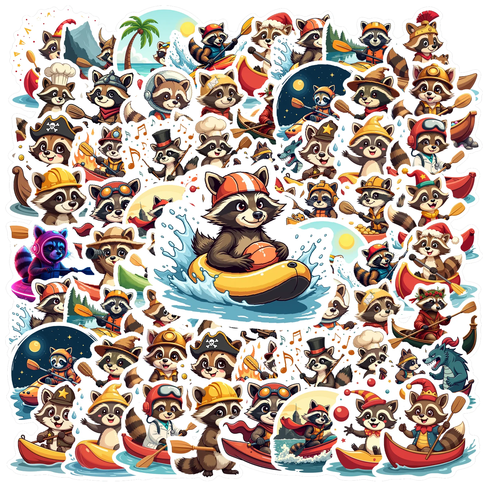 35pcs-50pcs Cartoon Stickers Cute Stickers Funny Stickers For DIY Phone Laptop Scrapbook Bike DIY Phone Guitar Laptop