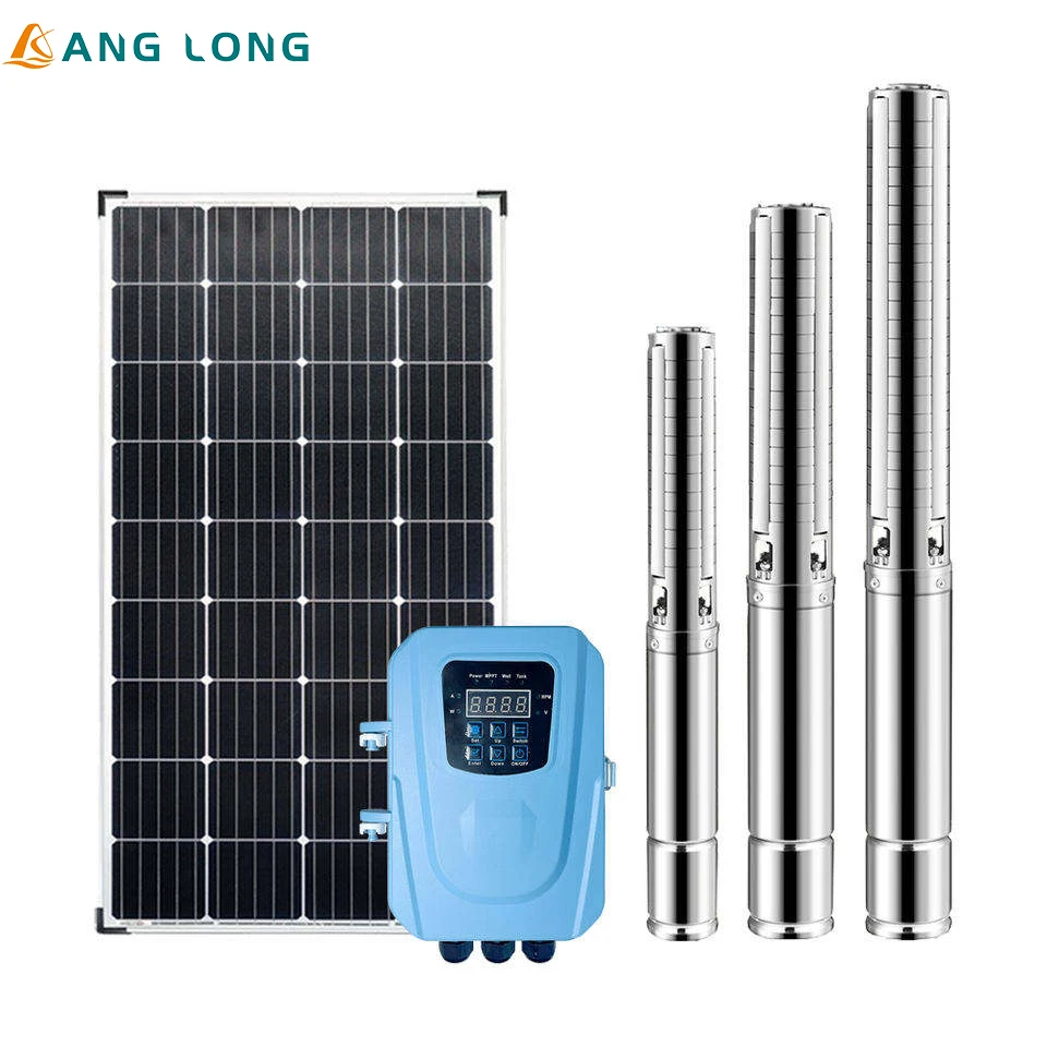 Submersible Deep Well High Pressure Solar Powered Water Pump Solar Pumps For Agriculture