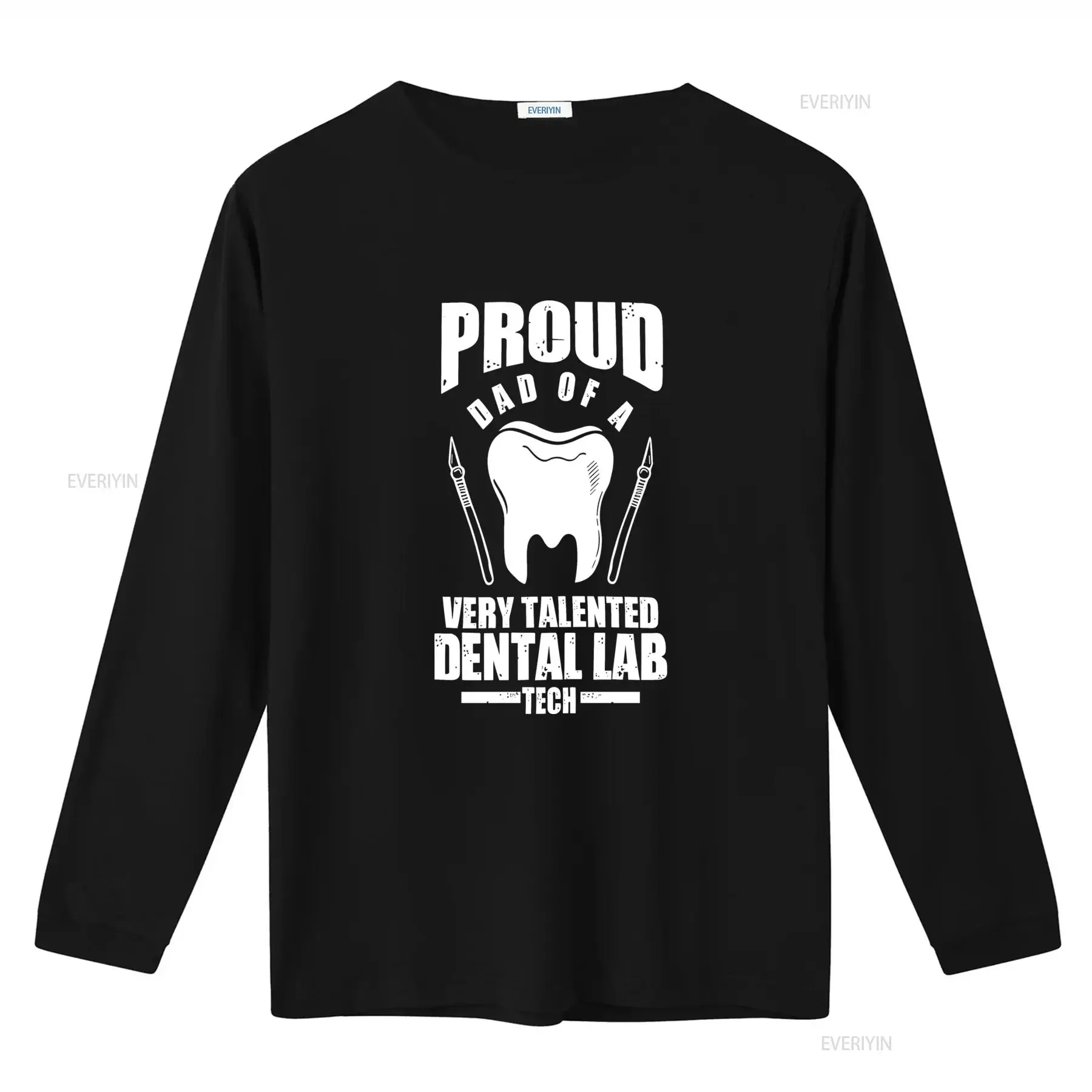 Proud Dad Of A Very Talented Dental Lab Tech Dentist Daddy T Shirt vintage Washed graphic Slightly Stretched Unisex Breathable