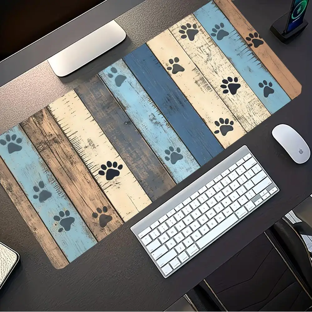Cat paw prints  Mouse Pad  Mous Pad Pc Gamer Computer Accessories Mousepad Gaming Laptop Keyboard Carpet Large Desk Mat rug
