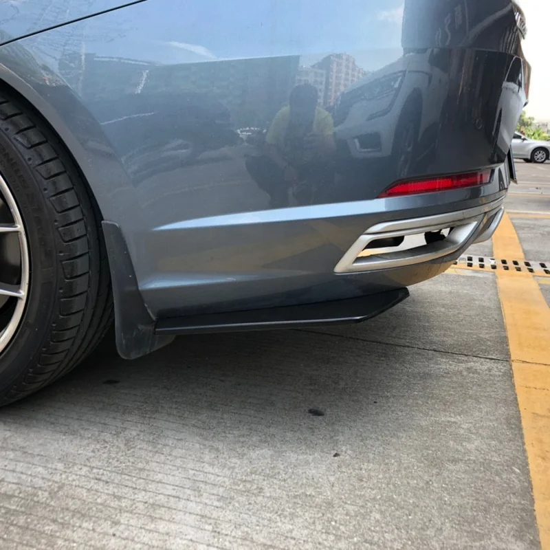 Universeller hinterer stoßstangen schutz diffusor spoiler splitter für audi q5 q7 bmw f31 x5 e70 passat b7 mazda 6 peugeot 308 suzuki swi