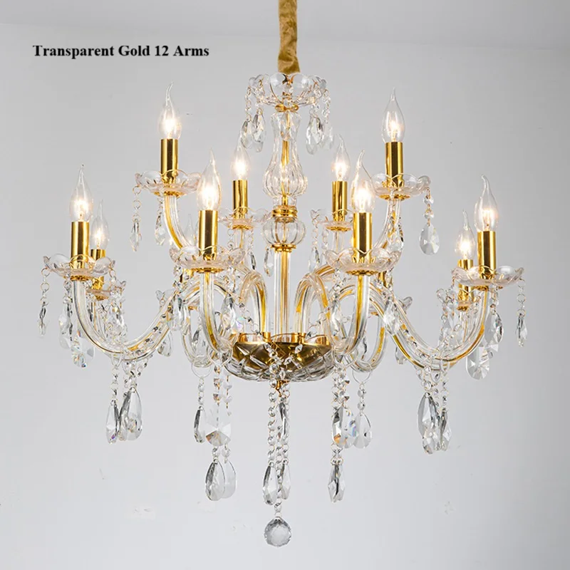 LED K9 Modern Ceiling Lustre Crystal Chandeliers Lustres De Cristal Chandelier AC110V/220V Ceiling Fixture Indoor Pendant Lamp