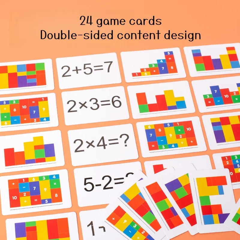 Digital Operation Stacking Toy: Build Equations, Solve Problems—Kids Play with Math Hands-On Fun