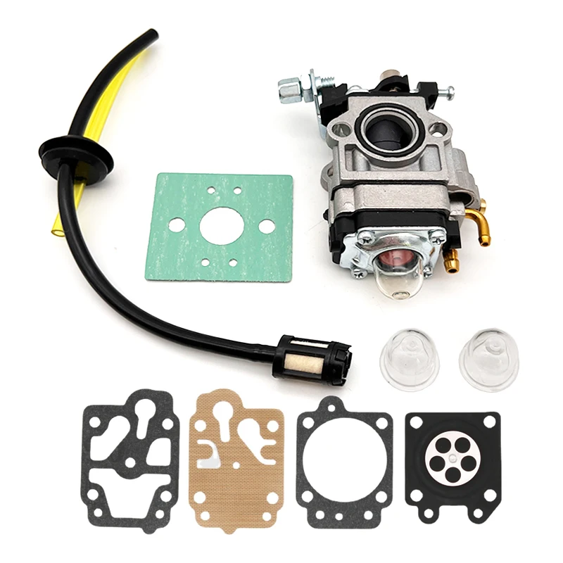 Brush Cutter Accessories Carburetor Fuel Tube Filter and Repair Kit for Grass Cutter Engine 40-5 44-5