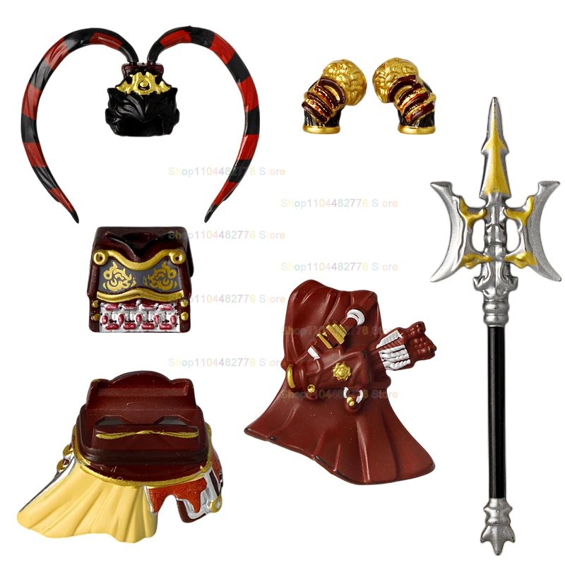 R848 R847 Historia chińska MOC Trzy królestwa Bohater Sun Quan Klocki Montaż klocki Mini figurka akcji Zabawki Prezent świąteczny