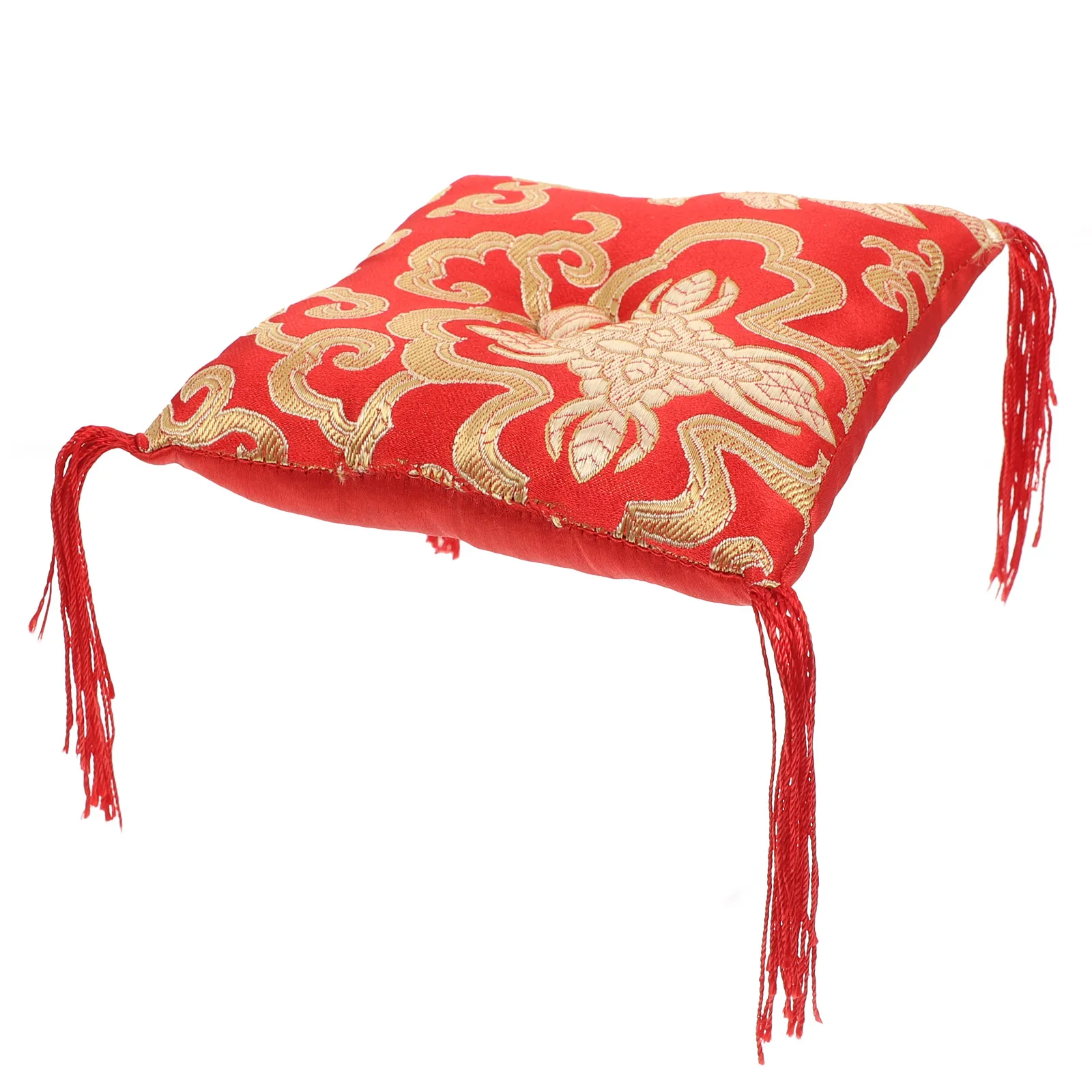 

Buddha Sound Bowl Cushion Yoga Bolsters Pillow Nepal Singing Handmade Heart