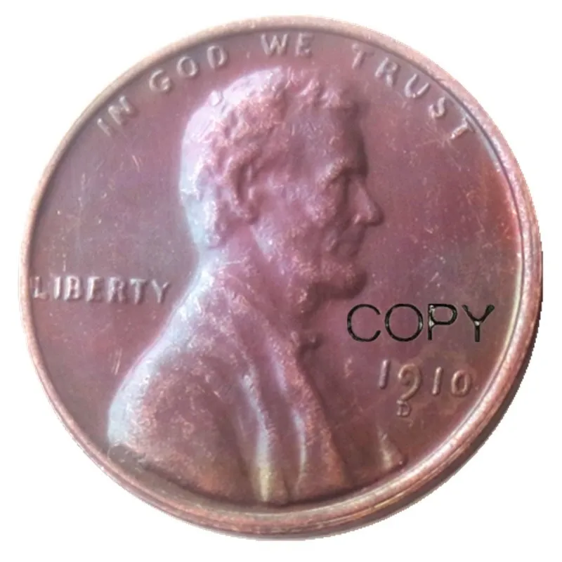 US One Cent 1910P/D/S Copy Coins