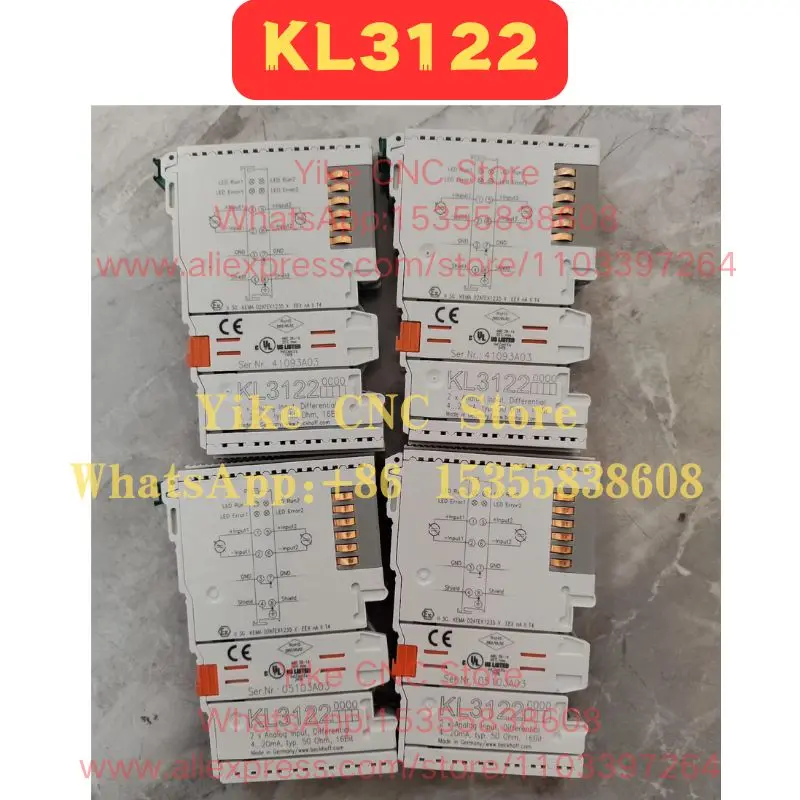 KL3122 Used Module Function Intact Expedited Delivery