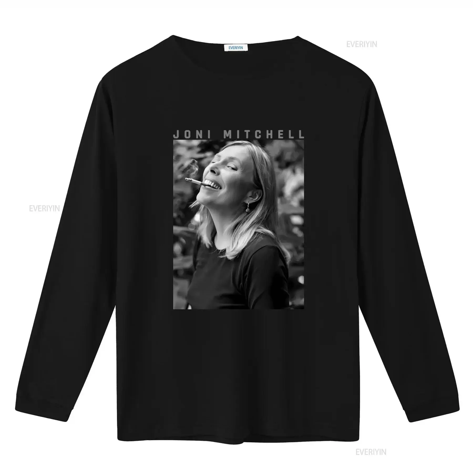 Joni Mitchell Vintage Retro Rock Jazz Pop Music T Shirt Top vintage Washed graphic Slightly Unisex Soft Stylish homme